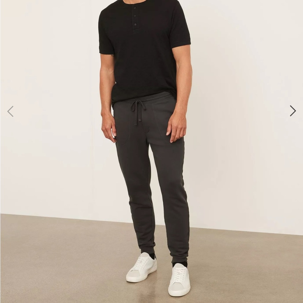 Vince Black French Terry Jogger Sz Medium